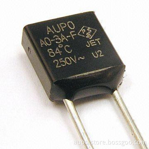 Thermal Cutoff with Plastic Case, UL, CUL, CDE, PSE, and CCC Approved